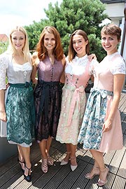 Einige Modelle der Catherine Hummels by Angermaier Kollektion (©Foto:Martin Schmitz)